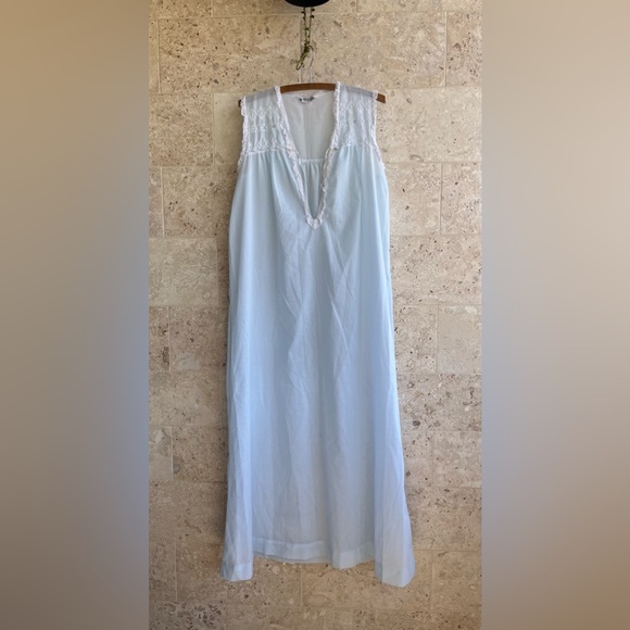 Dior Other - 🧶Vintage Christian Dior Light Blue Nightgown